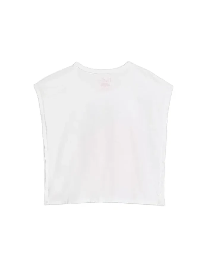 Футболка с принтом мороженое Graphic Tee Hatley Kids, Gulf Stream — изображение 2 из 3, белый
