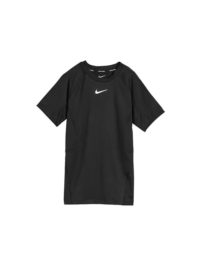Футболка Nike Kids Pro Short Sleeve — изображение 1 из 3, черный