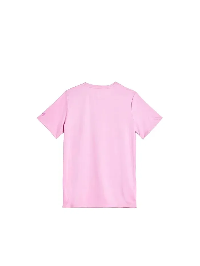 Футболка Tech T-Shirt Helly Hansen Kids — изображение 2 из 3, розовый