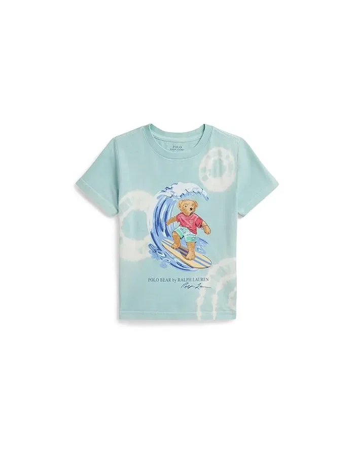 Футболка Tie-Dye Polo Bear Cotton Polo Ralph Lauren Kids