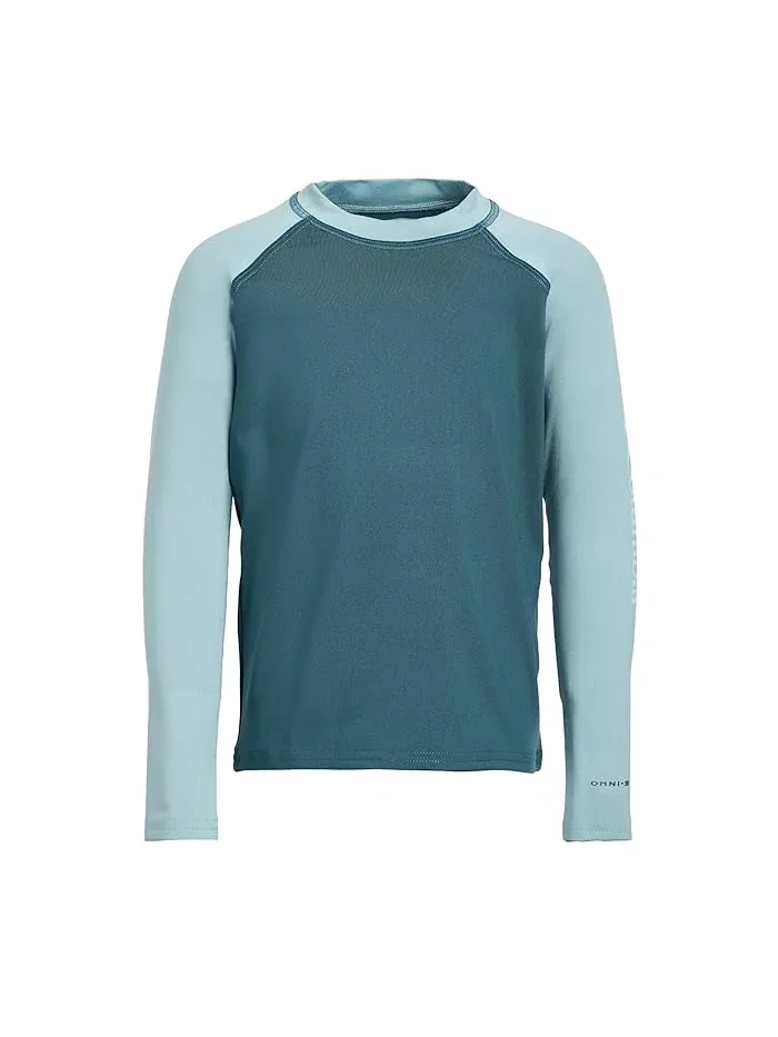 Футболка с длинным рукавом Sandy Shores Long Sleeve Sunguard Columbia Kids — синий