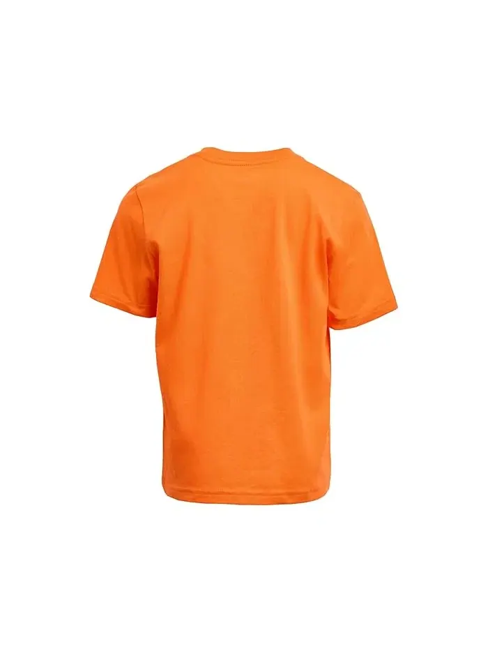 Футболка хлопковая Graphic Tee Adidas Kids — изображение 2 из 3, оранжевый