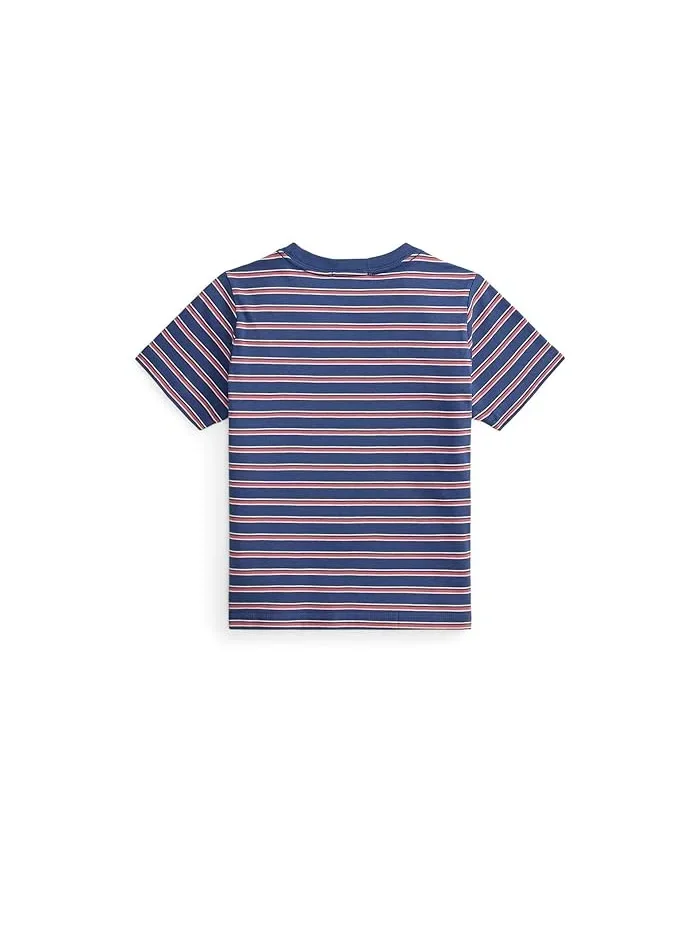 Футболка полосатая Polo Ralph Lauren Kids — изображение 2 из 2, мульти