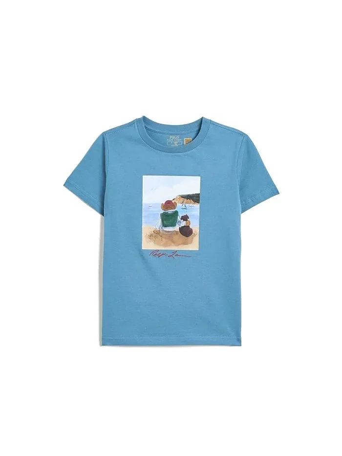 Футболка с медвежонком Polo Ralph Lauren Kids