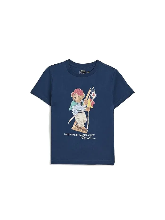 Футболка с медвежонком Polo Bear Cotton Jersey Tee Polo Ralph Lauren Kids