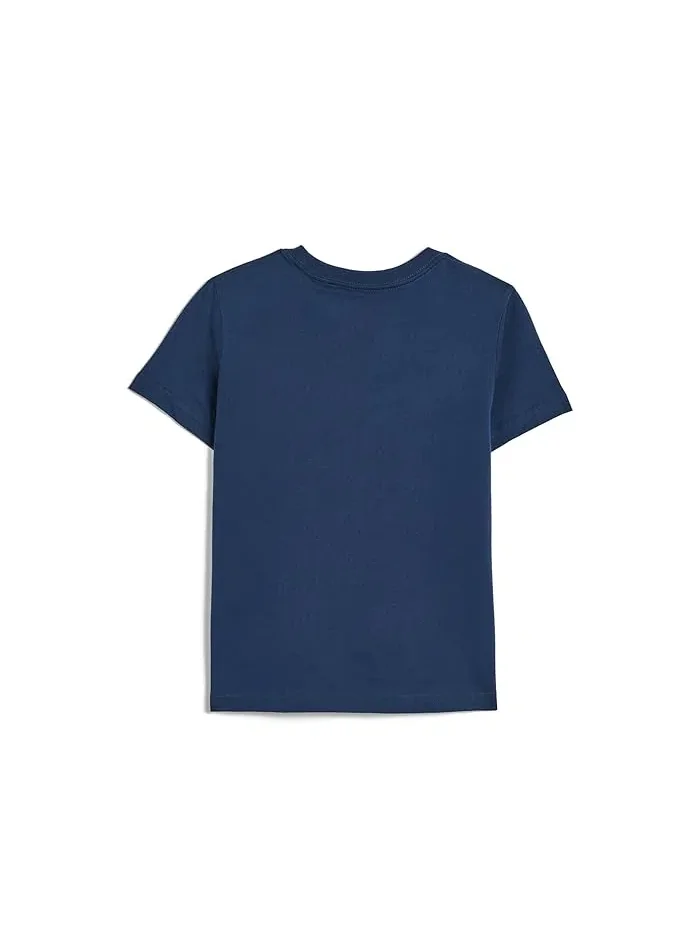Футболка с медвежонком Polo Bear Cotton Jersey Tee Polo Ralph Lauren Kids — изображение 2 из 3, темно-синий