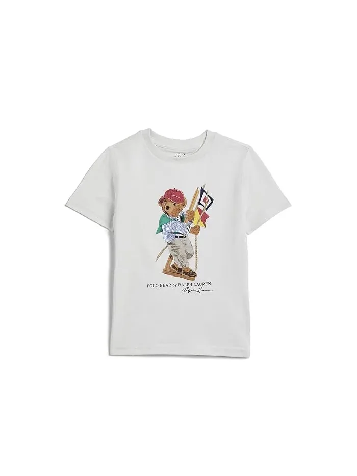 Футболка с медведем Polo Bear Cotton Jersey Polo Ralph Lauren Kids
