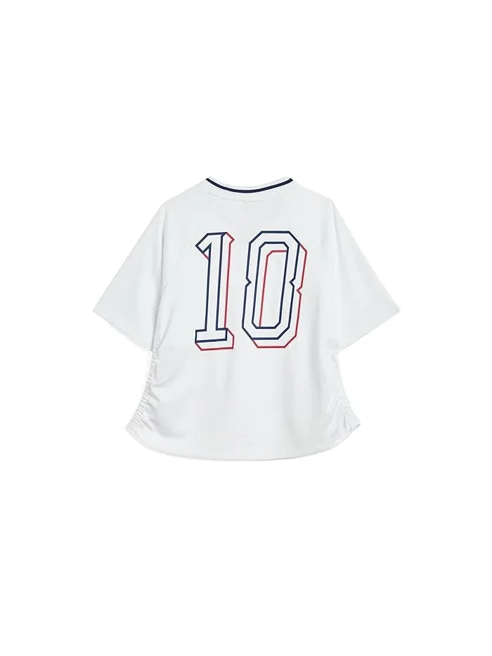 Футболка из сетки Showtime PUMA Kids — изображение 2 из 3, белый