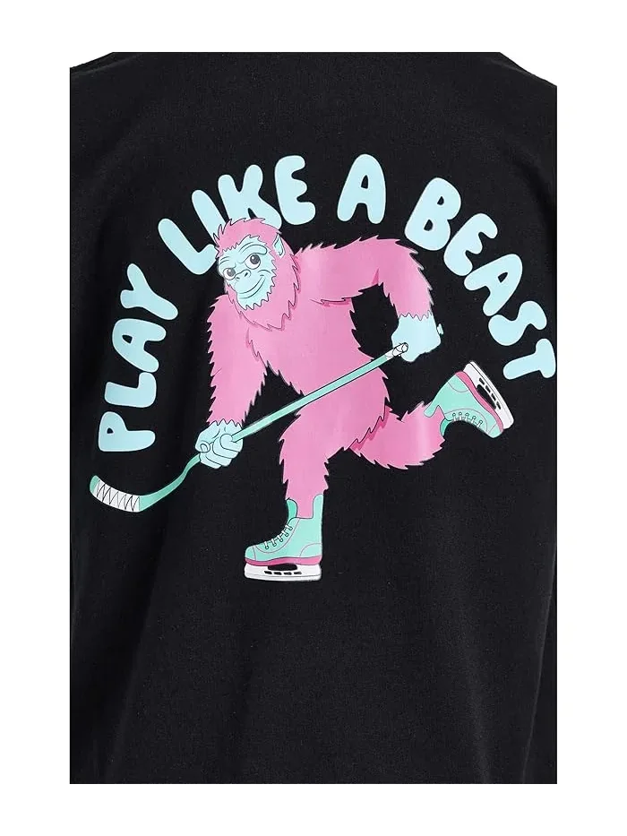 Футболка хоккейная Play Like a Beast ChalkTalk SPORTS — изображение 3 из 3, черный