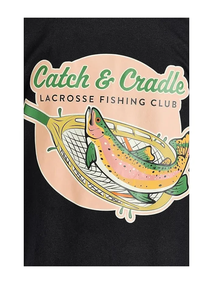 Футболка для лакросса Catch and Cradle ChalkTalk SPORTS — изображение 3 из 3, черный
