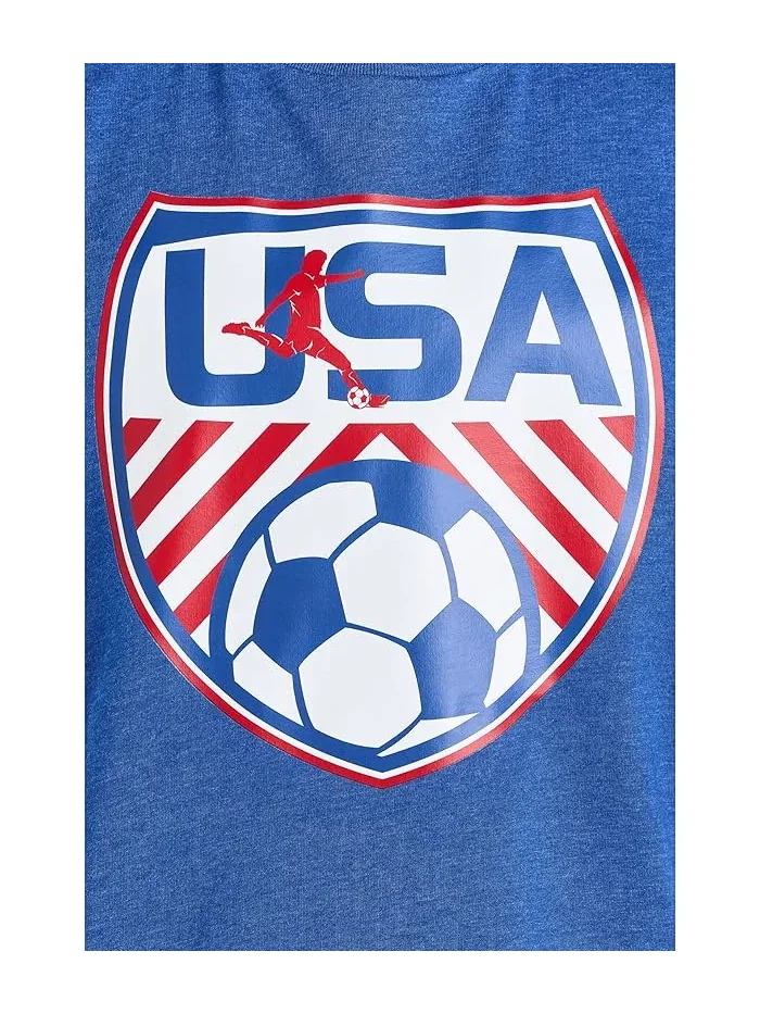Футболка с коротким рукавом Soccer USA ChalkTalk SPORTS — изображение 3 из 3, синий