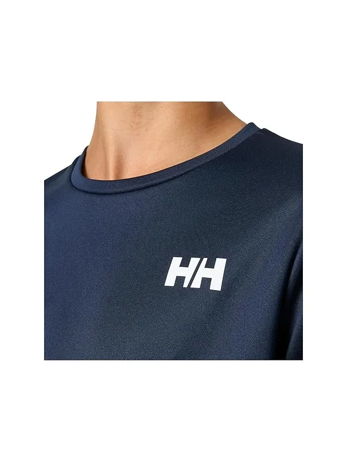 Футболка с длинным рукавом Tech Long Sleeve Crew Helly Hansen Kids — изображение 3 из 3, темно-синий