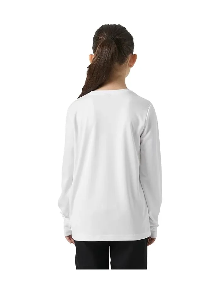 Футболка с длинным рукавом солнцезащитная Tech Long Sleeve Crew Helly Hansen Kids — изображение 2 из 3, темно-синий