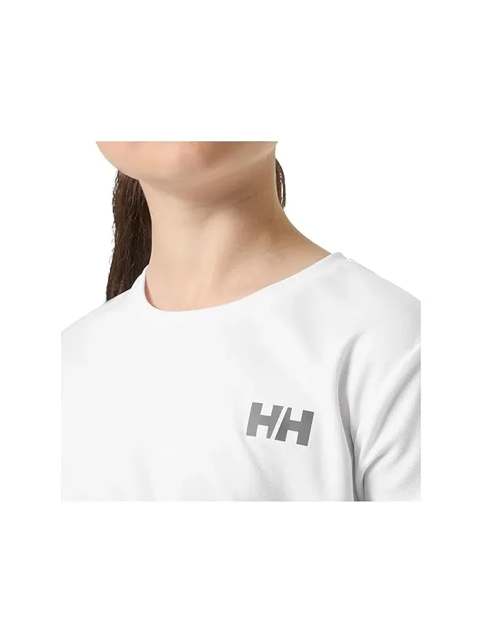 Футболка с длинным рукавом солнцезащитная Tech Long Sleeve Crew Helly Hansen Kids — изображение 3 из 3, темно-синий