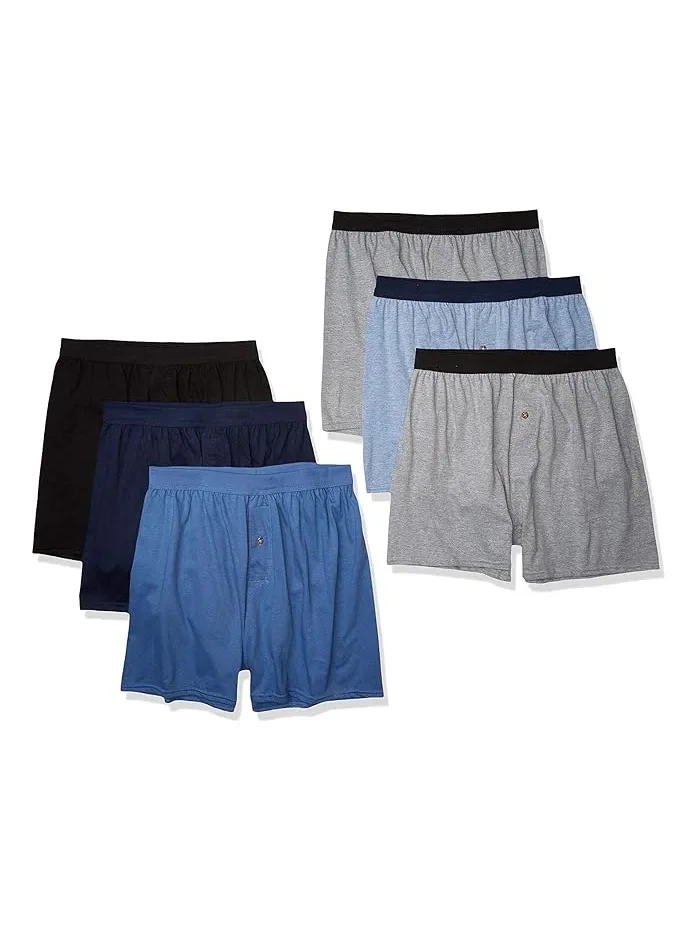 Боксеры Hanes Comfortsoft, Assorted - 6 Pack — мульти