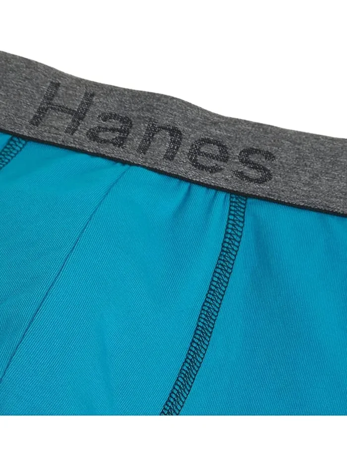 Боксеры 3-Pack Comfort Flex Fit Ultra Soft Stretch Hanes, Regular Leg Assorted — изображение 2 из 4, мульти
