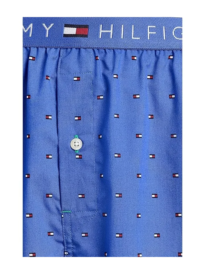 Боксеры Tommy Hilfiger Woven Boxer — изображение 3 из 3, синий