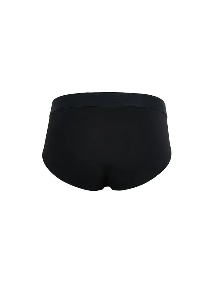 Трусы Lacoste Stretch Jersey Briefs 3-Pack — изображение 2 из 3, черный
