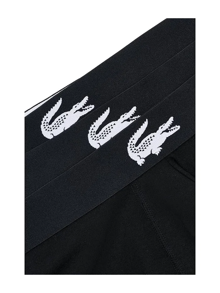 Трусы Lacoste Stretch Jersey Briefs 3-Pack — изображение 3 из 3, черный