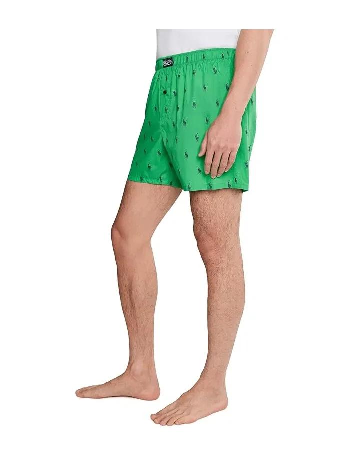 Боксеры Woven Boxer Polo Ralph Lauren — изображение 3 из 5, зеленый