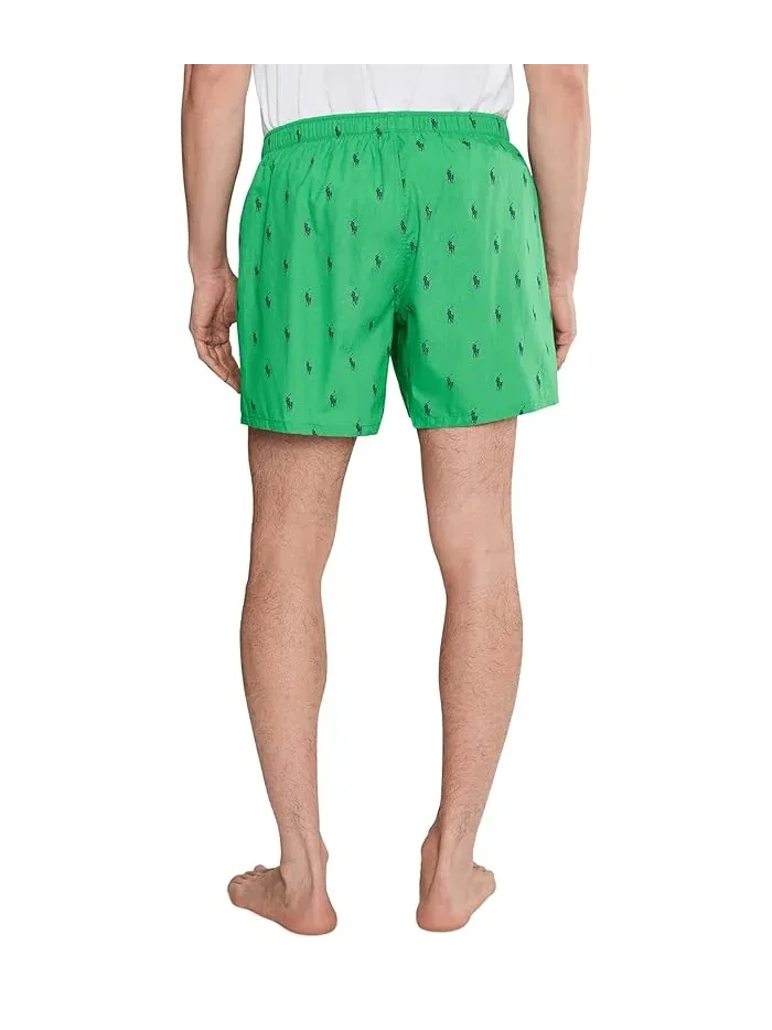 Боксеры Woven Boxer Polo Ralph Lauren — изображение 4 из 5, зеленый