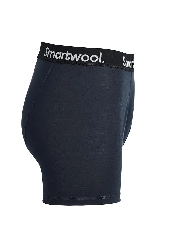 Боксеры Everyday Merino Boxer Brief Smartwool — изображение 3 из 3, глубокий темно-синий