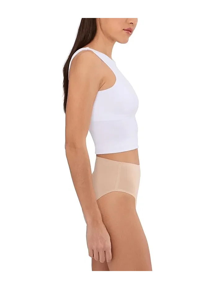 Трусы Chantelle Soft Stretch High Cut Brief 3-Pack — изображение 3 из 5, нюдовый
