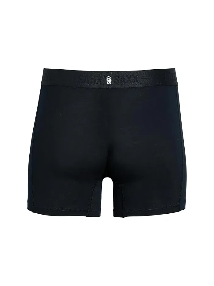 Боксеры Smooth Luxe Micro Modal SAXX UNDERWEAR — изображение 2 из 4, черный