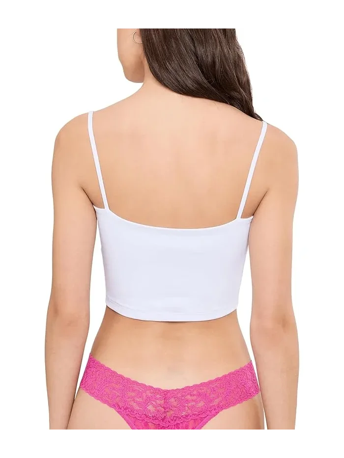 Трусы-танго Hanky Panky Signature Lace Original Rise 3-Pack — изображение 3 из 4, розовый/синий/фиолетовый