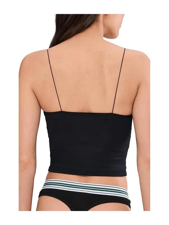 Трусы Stretch Cotton String Lacoste — изображение 2 из 3, черный