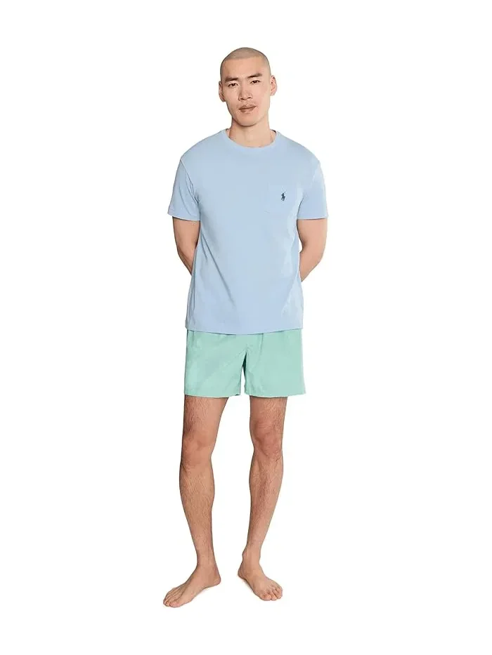 Трусы с принтом Printed Woven Boxer Polo Ralph Lauren — изображение 2 из 5, темно-синий