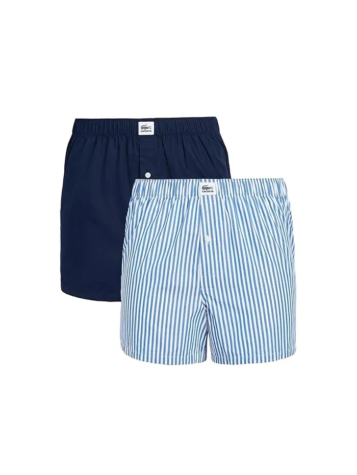 Трусы Lacoste 2-Pack Cotton Poplin Boxers