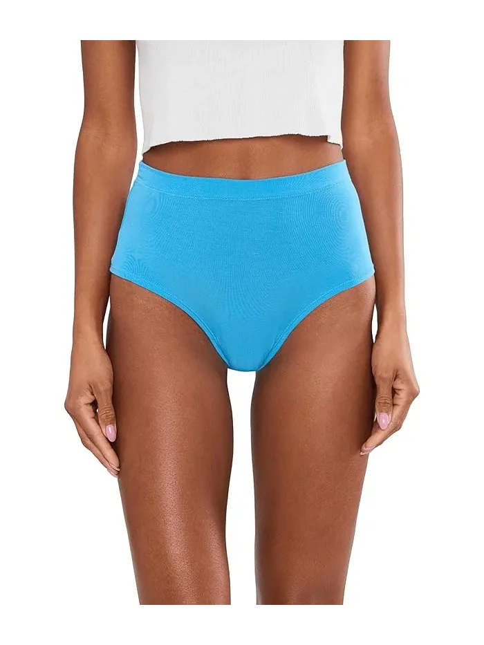 Трусы High Waisted Cheeky MeUndies — изображение 1 из 3, морской