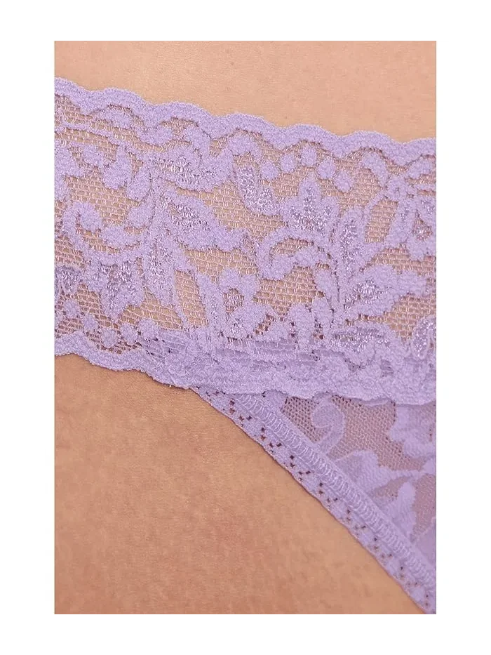 Трусы низкой посадки Signature Lace Hanky Panky — изображение 4 из 5