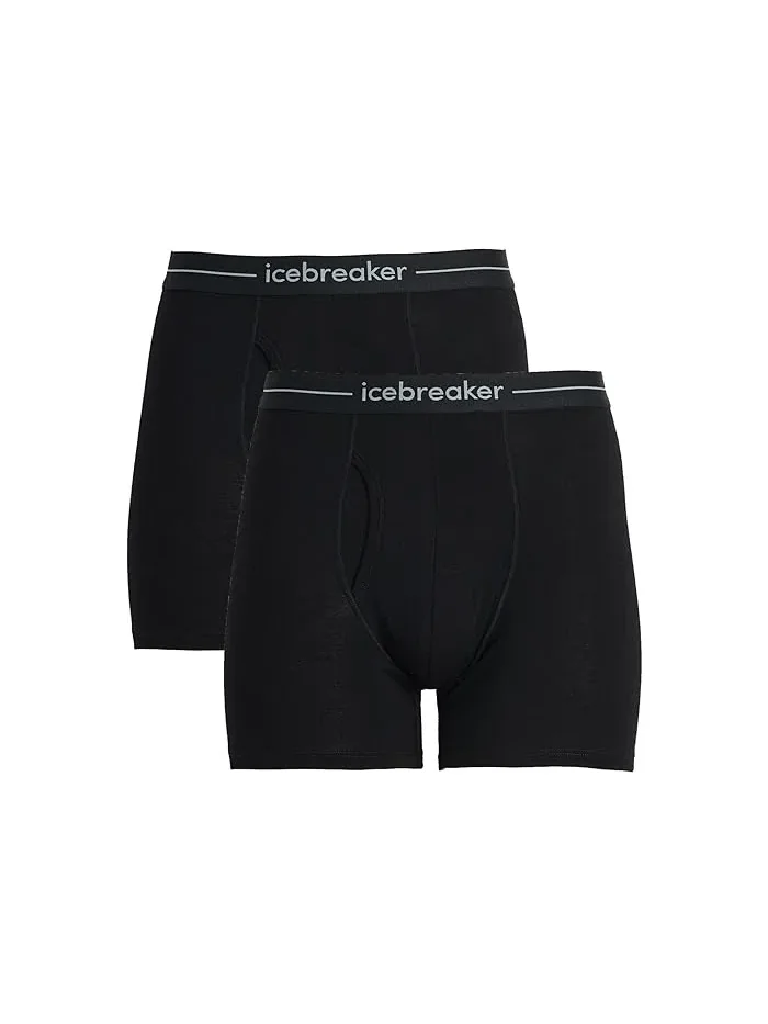 Трусы Merino 150 Anatomica Boxers Wfly 2 Pack Icebreaker — изображение 1 из 3, черный