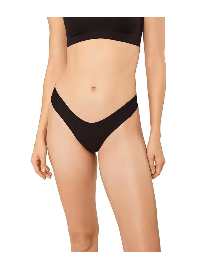 Трусы слип Commando Cotton Refined Rib Thong