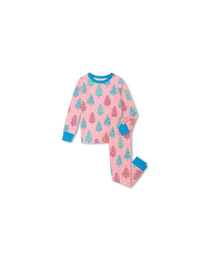 Пижама Stretch Cotton Pink, Hatley Kids
