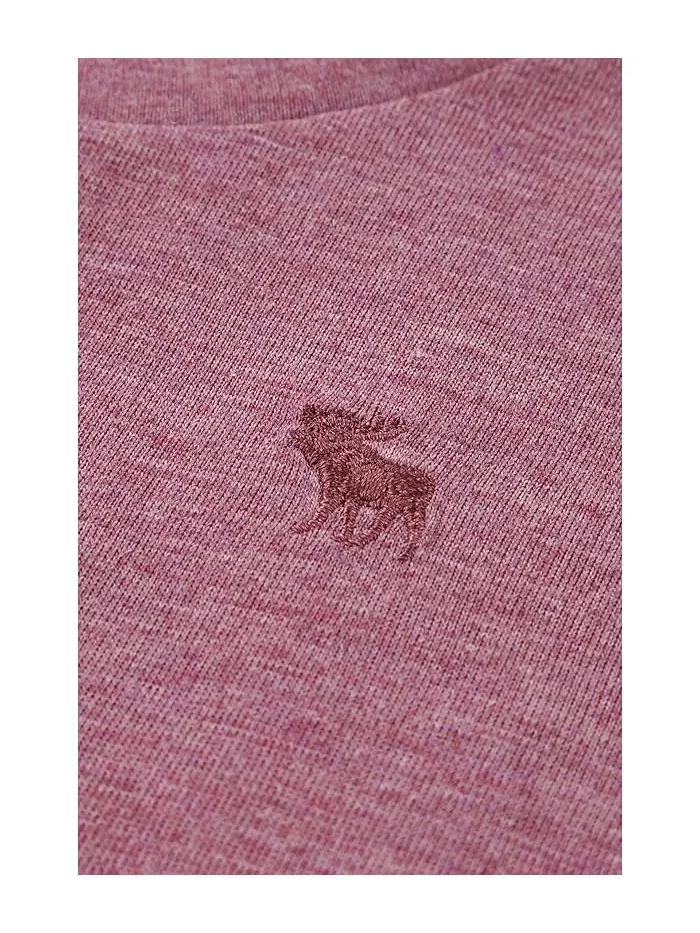 Пижамный комплект из футболки и штанов Boxy Tee & Pants Sleep Set abercrombie kids — изображение 3 из 4, лавандовый