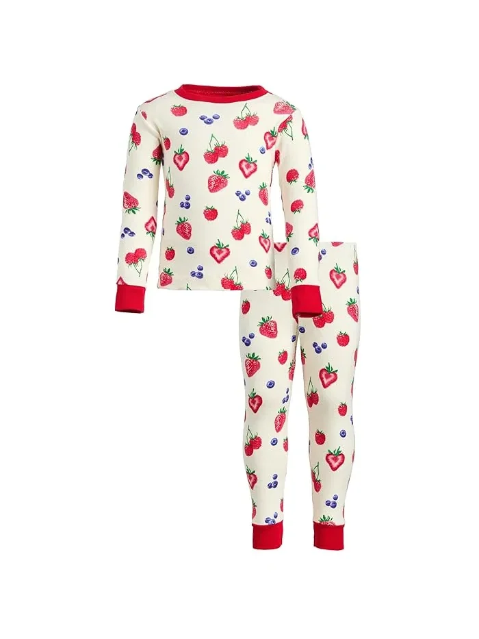Пижама хлопковая Summer Berries Hatley Kids, Cami Lace — изображение 1 из 3, кружевной