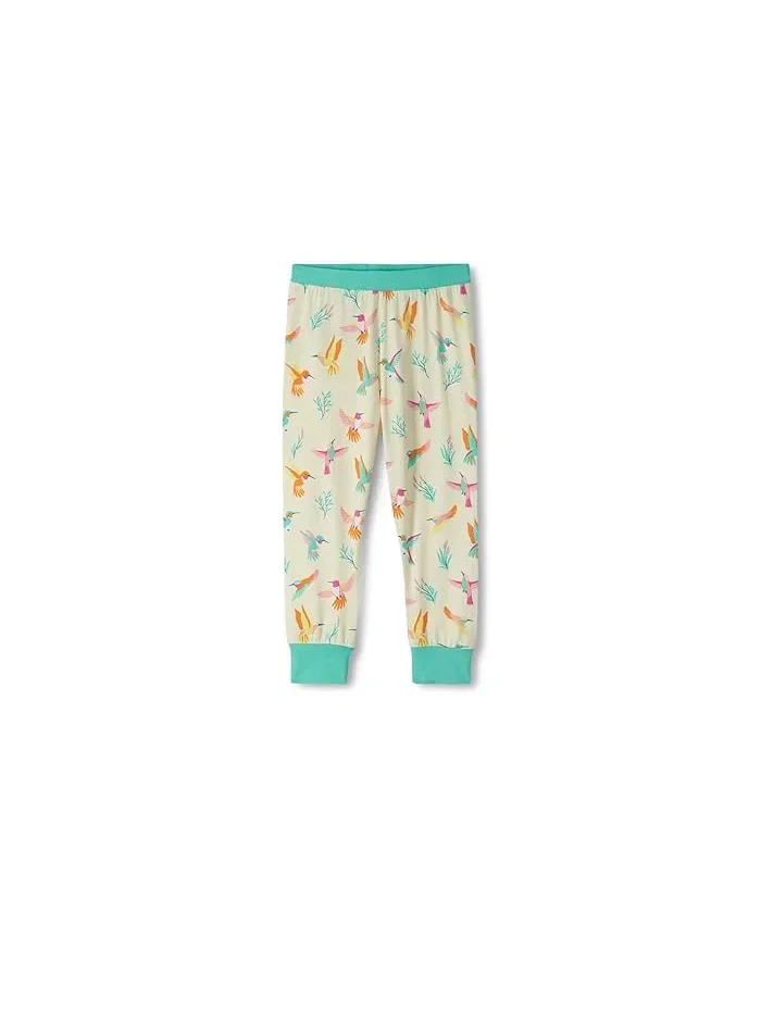 Пижама Bamboo Hummingbirds Hatley Kids — изображение 3 из 3, золотисто-желтый