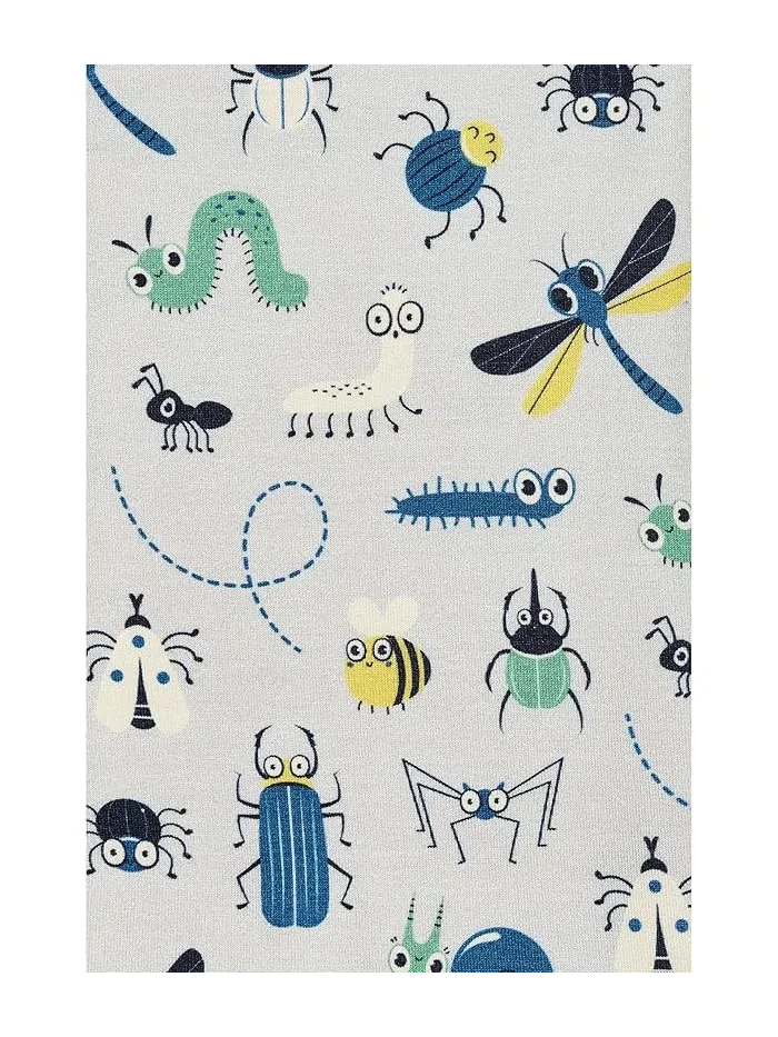 Пижама с принтом короткий рукав Kickee Pants Kids — изображение 3 из 3, фиолетовый