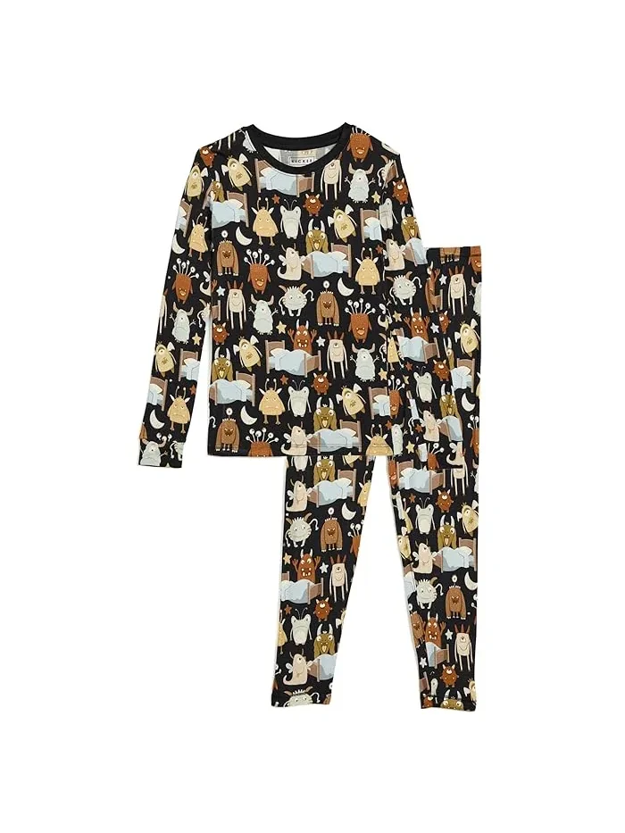 Пижама с принтом длинный рукав Kickee Pants Kids