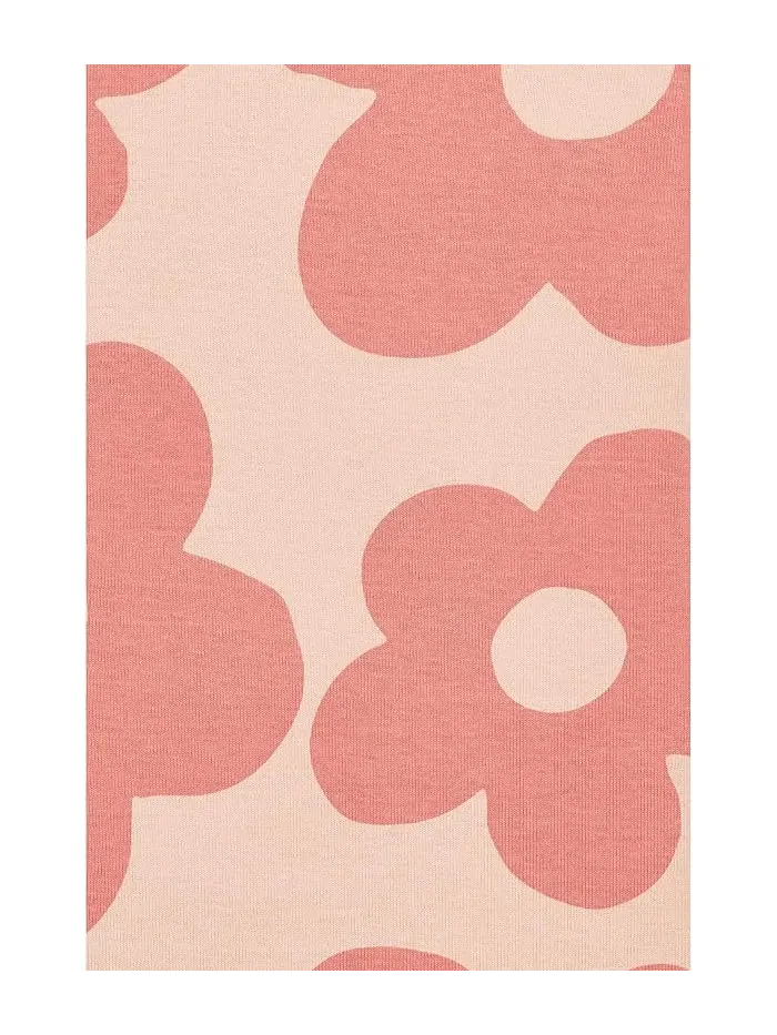 Пижама с коротким рукавом и шортами HannaJams Gigantic Daisy on Peach Creme, Hanna Andersson — изображение 3 из 3, крем