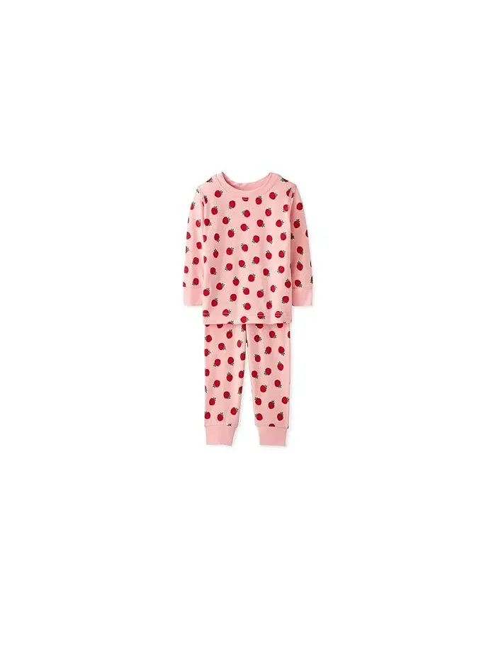 Пижама Long John с принтом Mini Strawberry Hanna Andersson