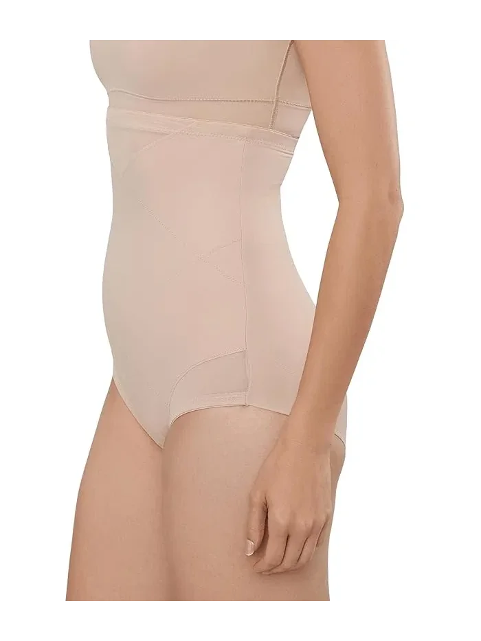 Корректирующее белье Tummy Tuck Hi-Waist Shaping Brief Naomi & Nicole — изображение 2 из 4, бежевый