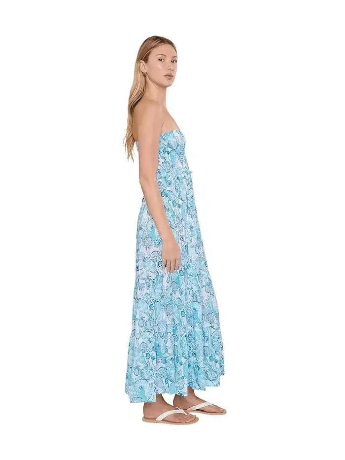 Платье-макси Anali Maxi Cover-Up Lilly Pulitzer — изображение 3 из 5, белый