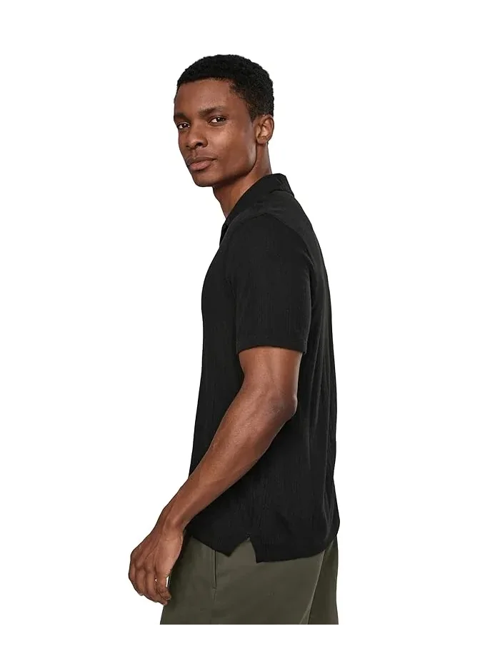 Поло Leonardo K7267S26 John Varvatos — изображение 3 из 5, черный