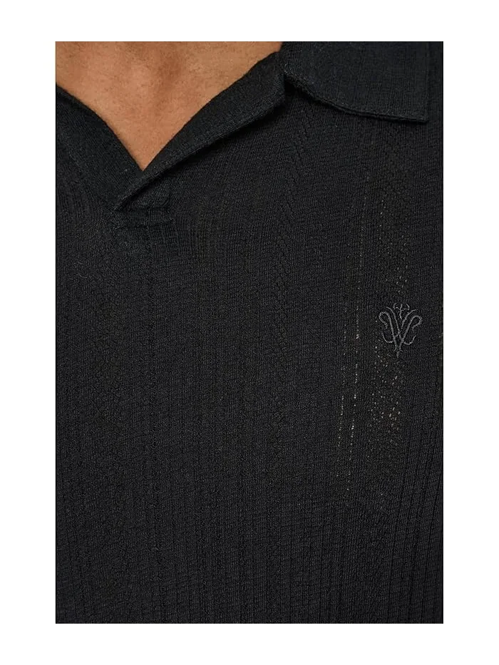 Поло Leonardo K7267S26 John Varvatos — изображение 5 из 5, черный