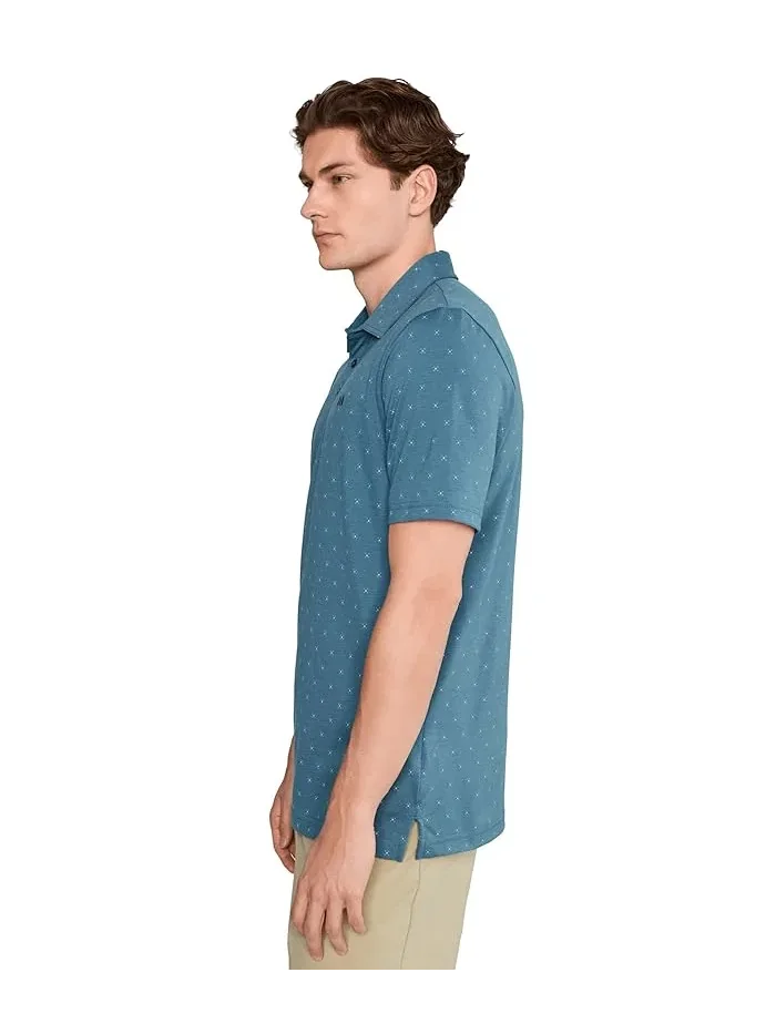 Футболка с принтом модель Performance Jersey TravisMathew — изображение 3 из 5, черный