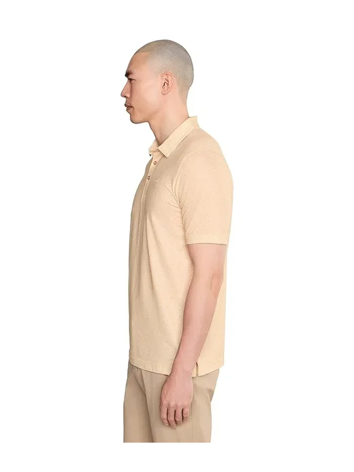 Поло Featherweight Views TravisMathew — изображение 3 из 5, светло-желтый